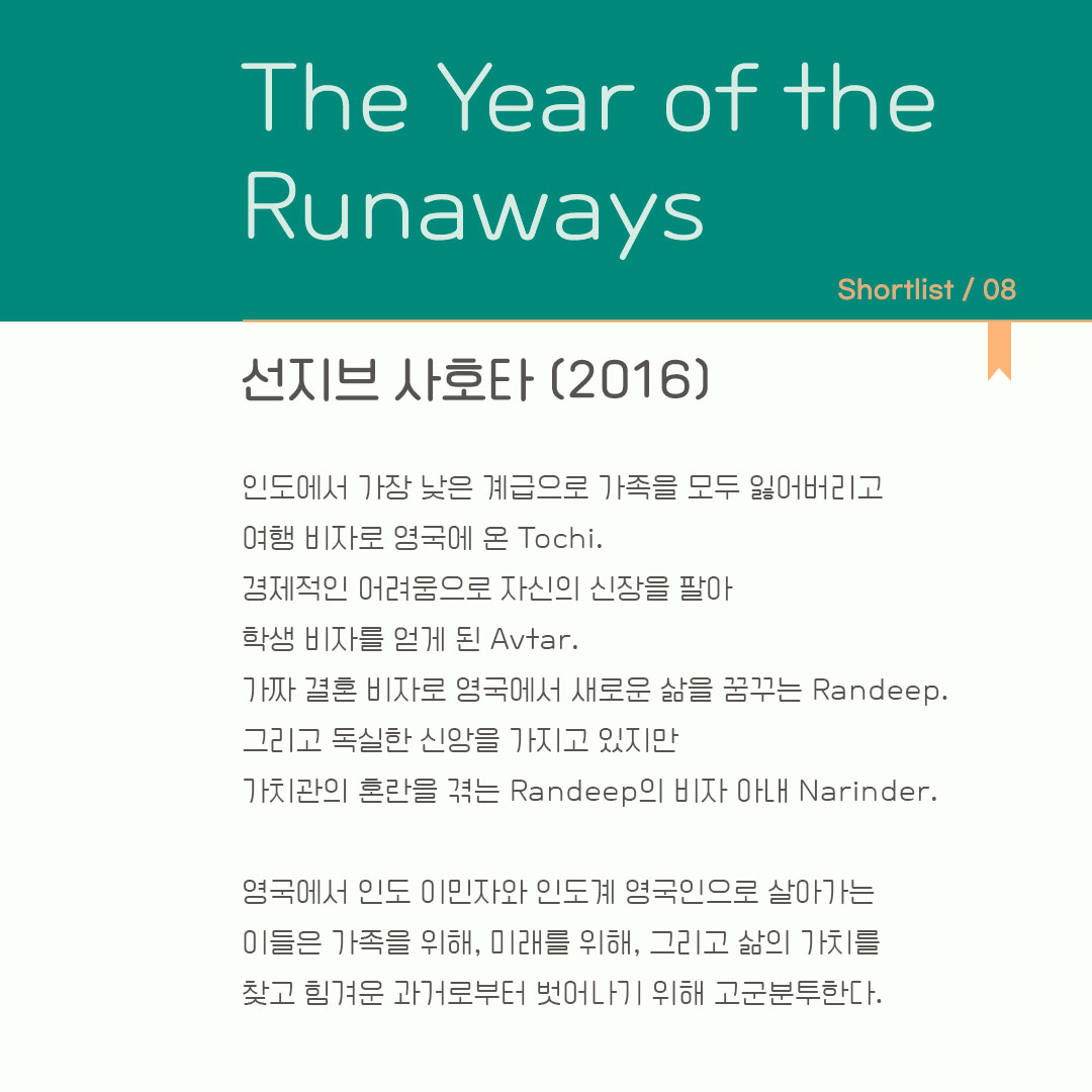 SHORTLIST 2022 : 마음에 기대 선을 긋다 08